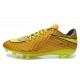 Neymar's Nike HyperVenom Phantom FG ACC Cleats Gold Volt Black