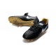 Nike Tiempo Legend VI FG ACC K-Leather Football Cleat Black Gold White