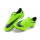 Neymar's Nike HyperVenom Phantom FG ACC Cleats Fluo Green Purple