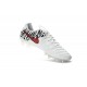 Nike Tiempo Legend VI FG ACC K-Leather Football Cleat White Red