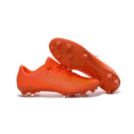 Nike Mercurial Vapor XI FG Firm Ground Soccer Shoes Orange