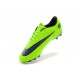 Neymar's Nike HyperVenom Phantom FG ACC Cleats Fluo Green Purple