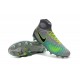 New 2016 Nike Magista Obra II FG ACC Soccer Cleats Grey Blue Black