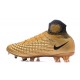 New Nike Magista Obra II FG ACC Soccer Cleats Golden Black