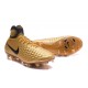 New Nike Magista Obra II FG ACC Soccer Cleats Golden Black