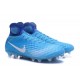 New Nike Magista Obra II FG ACC Football Shoes Blue