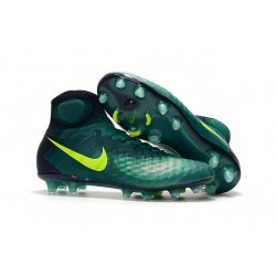 Nike Magista Obra 2 FG Mens Top Football Shoes Volt Jade