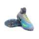 Nike Magista Obra 2 FG Mens Top Football Shoes Grey Blue Black