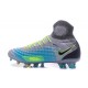Nike Magista Obra 2 FG Mens Top Football Shoes Grey Blue Black