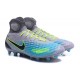 Nike Magista Obra 2 FG Mens Top Football Shoes Grey Blue Black