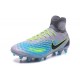 Nike Magista Obra 2 FG Mens Top Football Shoes Grey Blue Black