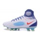 Nike Magista Obra 2 FG Mens Top Football Shoes White Blue