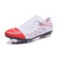 Nike Hypervenom Phinish FG ACC Wayne Rooney White Red Soccer Cleats