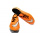 Neymar's Nike HyperVenom Phantom FG ACC Cleats Orange White