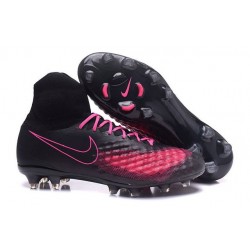 Nike Magista Obra 2 FG Mens Top Football Shoes Black Pink