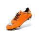 Neymar's Nike HyperVenom Phantom FG ACC Cleats Orange White