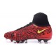 Nike Magista Obra 2 FG Mens Top Football Shoes Red Black Yellow