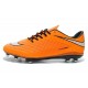 Neymar's Nike HyperVenom Phantom FG ACC Cleats Orange White