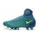 Nike Magista Obra II FG Firm Ground Soccer Cleat Jade Volt Obsidian