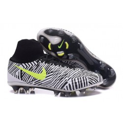 Nike Magista Obra II FG Firm Ground Soccer Cleat Zebra Volt