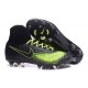 Nike Magista Obra II FG Firm Ground Soccer Cleat Black Yellow