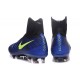 Nike Magista Obra II FG Firm Ground Soccer Cleat Blue Black Volt