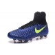 Nike Magista Obra II FG Firm Ground Soccer Cleat Blue Black Volt