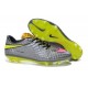 New Men Nike HyperVenom Phantom FG ACC Shoes Grey Yellow Pink
