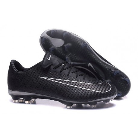 Nike Mercurial Vapor XI FG Firm Ground Soccer Shoes Black White