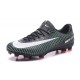 New Ronaldo Nike Mercurial Vapor XI FG Soccer Cleats Black White Green