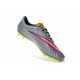 New Men Nike HyperVenom Phantom FG ACC Shoes Grey Yellow Pink