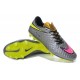 New Men Nike HyperVenom Phantom FG ACC Shoes Grey Yellow Pink