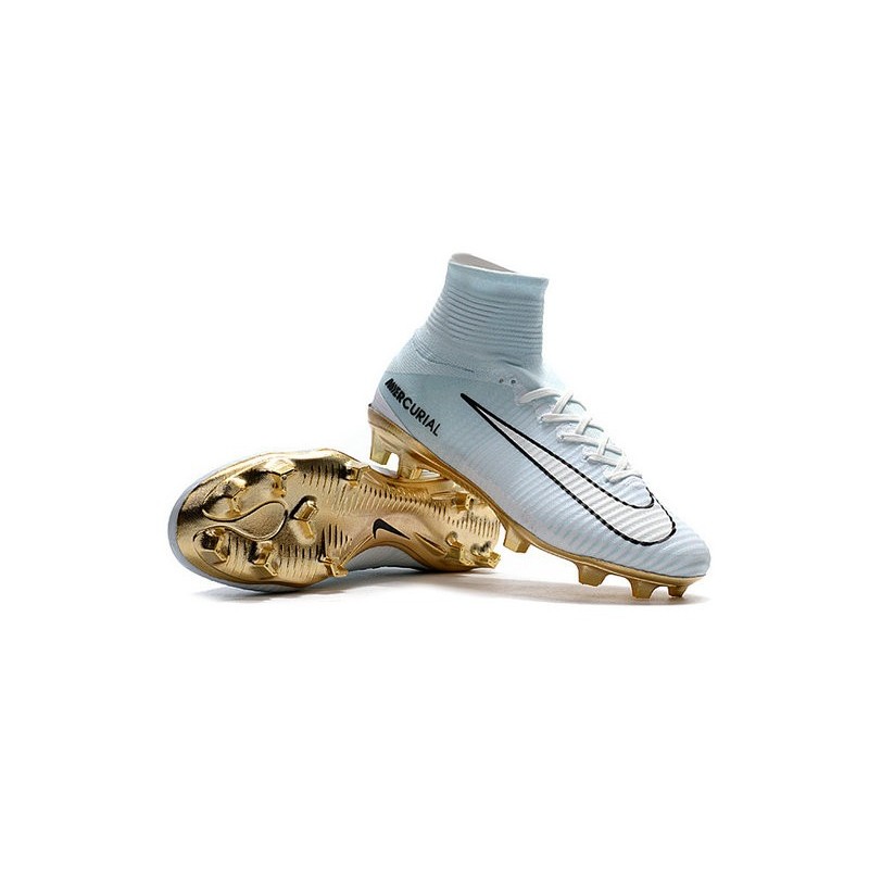 mercurial superfly cr7 gold white