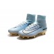 Nike Mercurial Superfly CR7 Vitórias V FG Soccer Boot White Gold