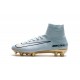 Nike Mercurial Superfly CR7 Vitórias V FG Soccer Boot White Gold