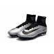Nike Mercurial Superfly V FG Soccer Boot Silver Black