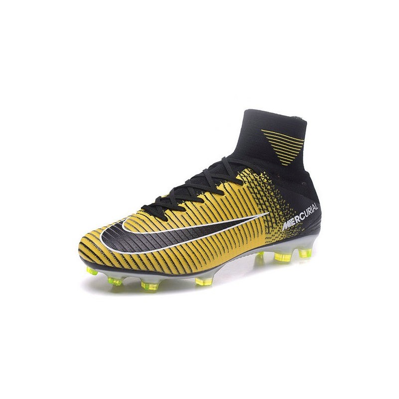 nike mercurial superfly yellow black