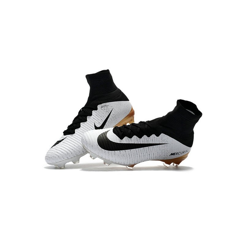 white and gold superfly cleats