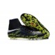 Nike Hypervenom Phantom 2 New Soccer Cleats Black Blue Green