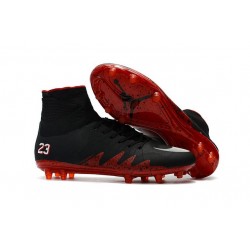 Nike Hypervenom Phantom 2 New Soccer Cleats Neymar Jordan NJR Black Red