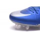 Nike Hypervenom Phinish FG ACC New 2017 Neymar Jordan Soccer Cleats Blue Silver