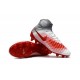 Nike Magista Obra II FG Firm Ground Soccer Cleat White Red