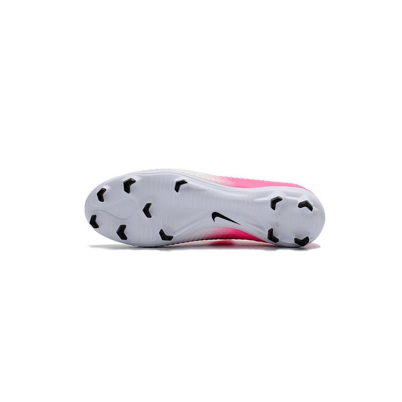 pink and white nike cleats