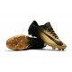 New Ronaldo Nike Mercurial Vapor XI FG Soccer Cleats Golden Black