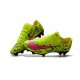 New Ronaldo Nike Mercurial Vapor XI FG Soccer Cleats Boa Yellow Pink