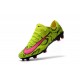 New Ronaldo Nike Mercurial Vapor XI FG Soccer Cleats Boa Yellow Pink