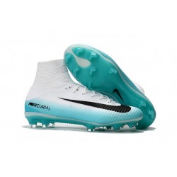 Nike News Mercurial Superfly 5 FG ACC Soccer Cleat White Blue Black