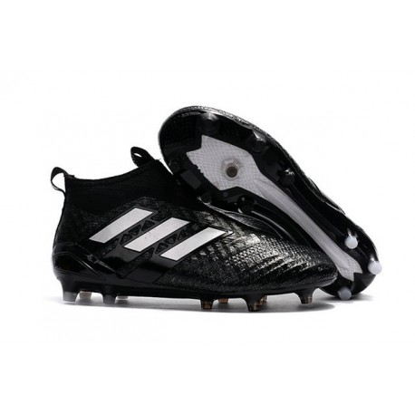 adidas ACE 17+ Purecontrol FG Men Soccer Cleats Black White