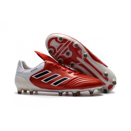 New adidas Copa 17.1 FG Soccer Cleats - Red Black