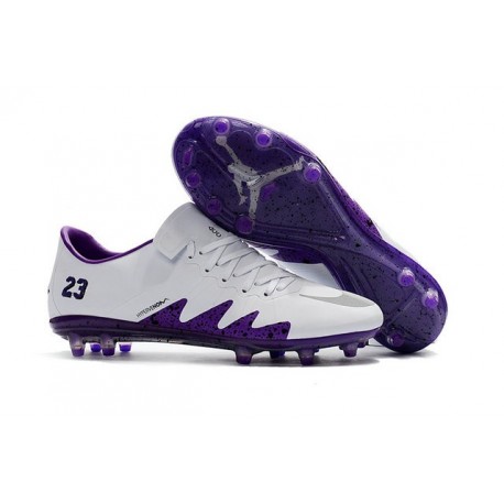 Nike Hypervenom Phinish FG ACC New 2017 Soccer Cleats White Purple